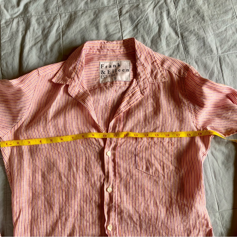 Frank & Eileen Linen Shirt . Style Barry - Picture 7 of 7